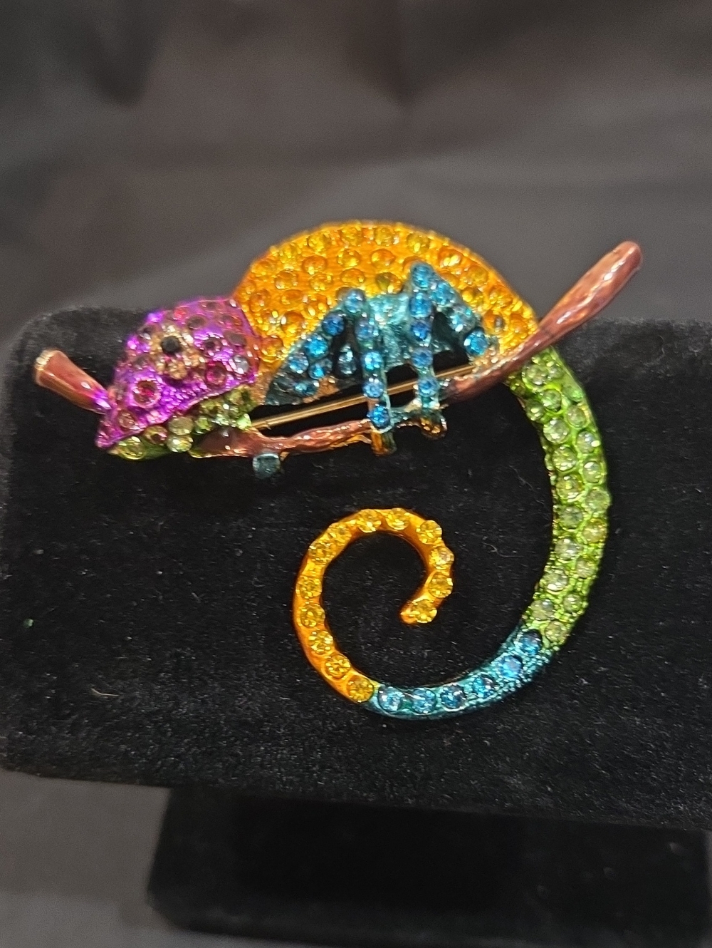 CHAMELEON BROOCH/PENDANT